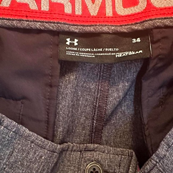 Under Armour Charcoal Men's Shorts 34 Waist - Picture 3 of 6
